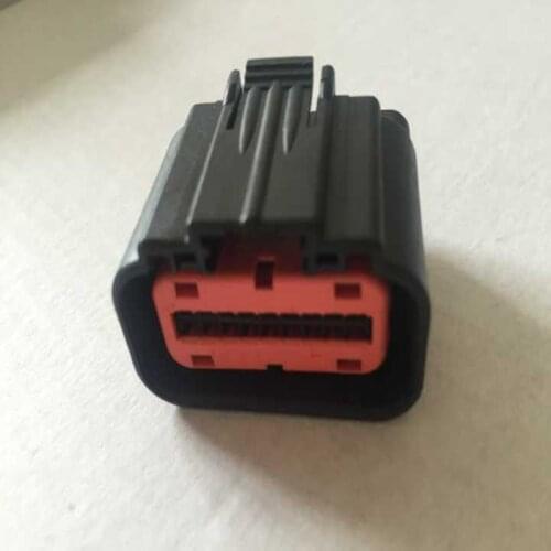 5pcs/lot 18 Pin/Way ECU AMP ACC Computer Plug Reversing Radar Modified Connector Socket Housing For Land Rover Ford 1488533-5