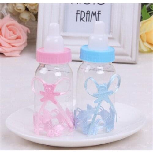 500pcs/lot feeding bottle Candy Box ,Baby birth party &baptism wedding favor