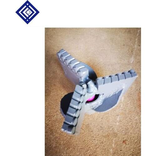 94/113/130mm PDC 3 Wings Indent Drag Bit Well Drilling Rock Geology Coalfield Diamond Pdc Drill Exploration Bit bit