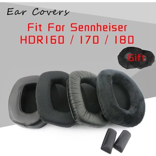 Earpads for Sennheiser HDR160 HDR170 HDR180 Headband Headphones Earpad Cushions Covers Velvet Ear Pad Replacement Parts