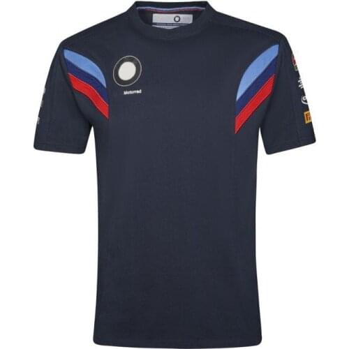 Motorrad Motorsport Motorcycle T-shirt Cycling Outdoor Polyester Quick-Drying T-shirt Jersey for BMW Motocross