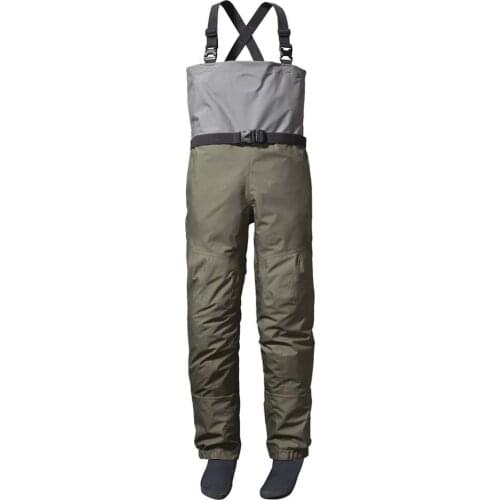 Breathable Fly Fishing & Duck Hunting Waders Waterproof Pants with Stockingfoot Lightweight Chest Water Waders for Men and Women