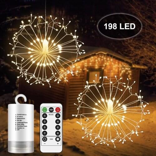 HUANJI LED String Lights With Transparent Wire
