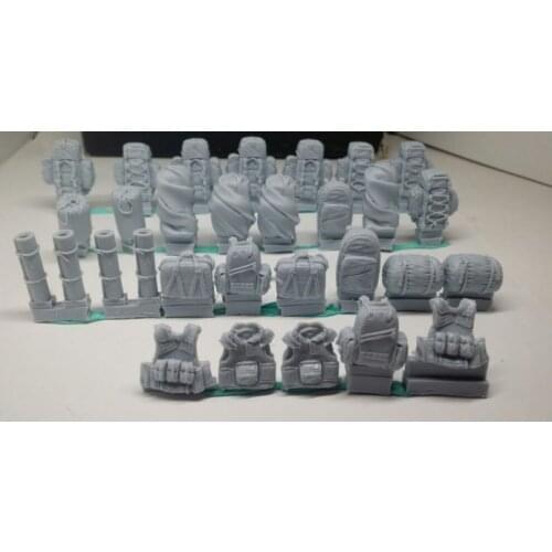 1/35 German bundeswehr equipment accessories set WWII Resin Model Kit figure Free Shipping