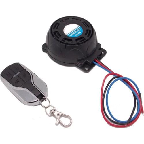 Fashion One Way Motorcycle Alarm Anti-theft Scooter Remote Alarm Moto Speaker Security System Motor Accessories Cheap Alarm Moto