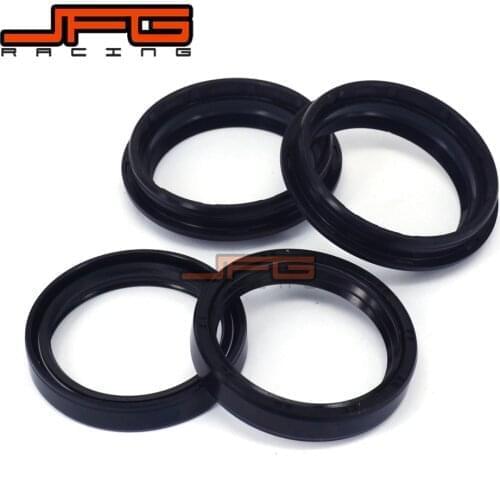 Motorcycle Parts Front Fork Damper Oil Seal + Dust seals For KX125 02-04 KX250 2002 2003 2004 2005 2006 2007 KX450F 06-08