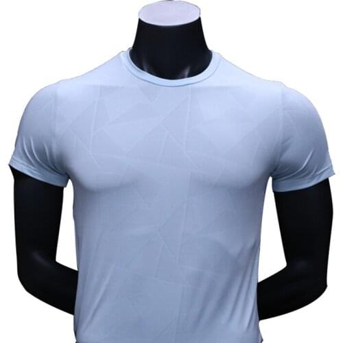Mens Quick Dry Running T-Shirts, Fitness Short Sleeve Compression Shirts, Bodybuilding Gym T-Shirt, Mens Soccer Sportswear