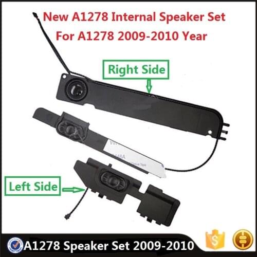 New Internal Speaker For Macbook Pro A1278 13" 2008-2010 Year 2Pcs/Pair Left & Right Subwoofer Laptop Parts Replacement OEM