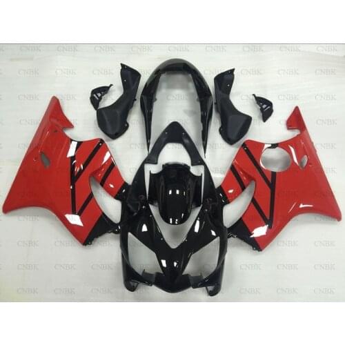 Fairing for CBR F4i 2007 CBR600F4i Plastic Fairings 04 05 CBR 600 Motorcycle Fairing 2004 - 2007 Red Black