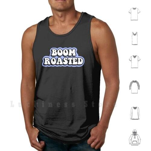 The Office Boom Roasted tank tops vest sleeveless Dwight Schrute The Office Michael Dwight Pam Jim Kevin Dunder