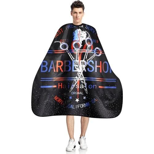 Hairdressing Apron Wrap Gown Cool Cutting Hair Waterproof Cloth Salon Barber Cape Hairdressing Hairdresser Apron Haircut Capes