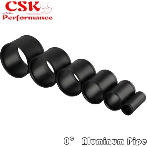 76mm 3" Inch Aluminum Hose Adapter Tube Joiner intercooler Pipe piping Coupler Connector Black