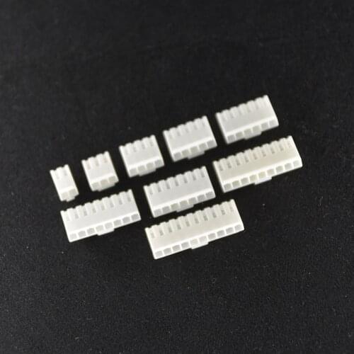 50pcs 2/3/4/5/6/7/8 pin Header 3.96MM female Terminal VH3.96 Connectors plastic shell