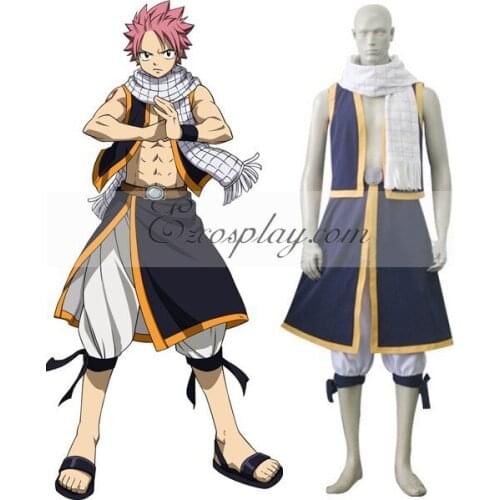 Fairy Tail Natsu Dragneel Cosplay Costume E001