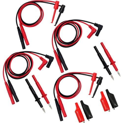 2-Aidetek test leads formultimeter-tester TL809 Electronic Test Lead Kit 2TLP1070