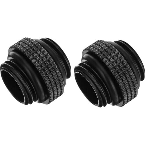 2Pcs G1/4 Mini External Thread Male To Male Water Cooling Rotary Fitting Adapter Water Cooling Connector Radiator Components