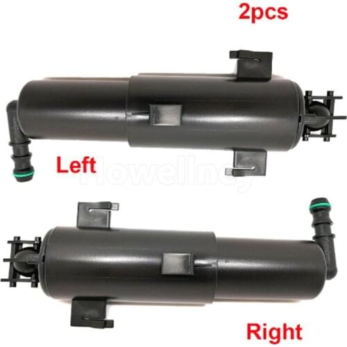 2pcs Left & Right Headlight Cleaning Washer Nozzle Pump for BMW E90 E91 E92 E93 325xi 328i 323i 325Ci 330i 61677179311