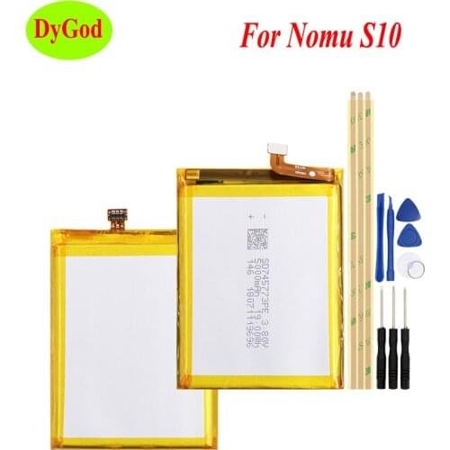 5000mAh For Nomu S10 Battery Replacement Batterij High Quality Batteria Backup AKKU For Nomu S10 Cellphone Batterie with Tools