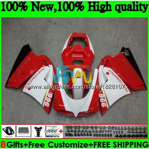 748 853 For DUCATI 916 996 94 95 96 97 98 99 02 71BS.0 998 S R 1994 1995 1996 1997 1998 1999 00 2001 2002 Fairing Stock red hot