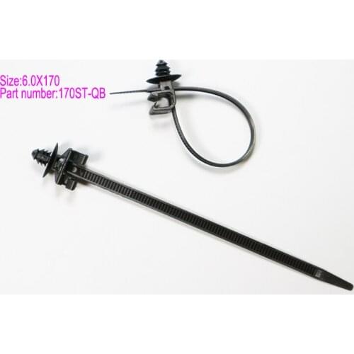 Freeshipping Wire Cable Ties Management Tie-Line For Motorcycle Car Corrugated Pipe Tie Wrap Cable Clamp 4.8X200 5.0X143 6.0X170