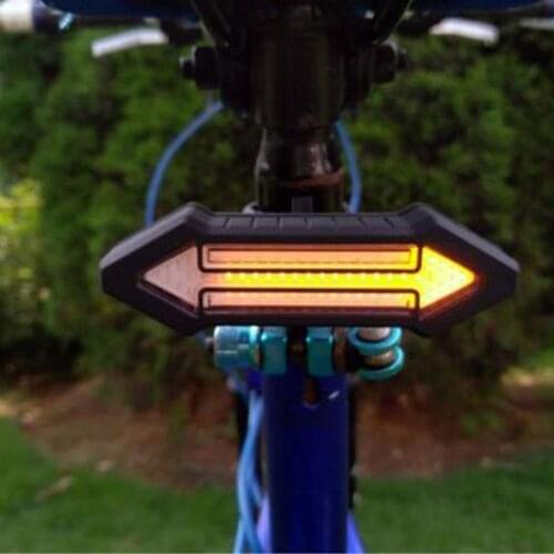 Remote Control USB Charging 2 Arrow Wireless Bicycle Tail Turning Signal Light Waterproof MTB Road Bike Tail Light Back Lamp