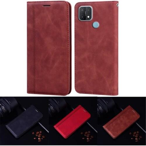 Flip Case For OPPO A15 чехол Cover Telefon Wallet Leather Capa Funda Oppo A 15 A15 CPH2185 Case Magnet Protect Shell Cover Coque
