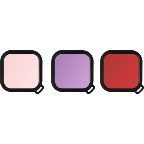 Sunnylife Dive Filter 3 Colors Diving Filter For Insta360 One R 4k Edition 1-Inch Leica Action Camera Accessories