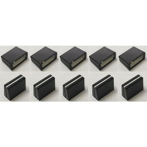 10pcs/lots DJM-800 mixer fader cap for PIONEER series flat section potentiometer knob cap 20L * 9W * 15H MM