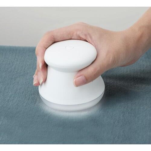 LED 90 Mins Long Working Lint Remover Trimmer Clothes Fuzz Pellet Fabric Shaver Machine 6 Blades Charge for Clothe Spools