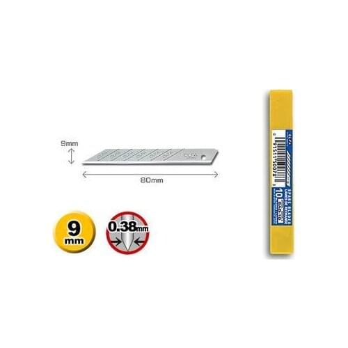 OLFA SAB-10 30-degree angle cutting insert 9MM small blade 50PCS/Lot