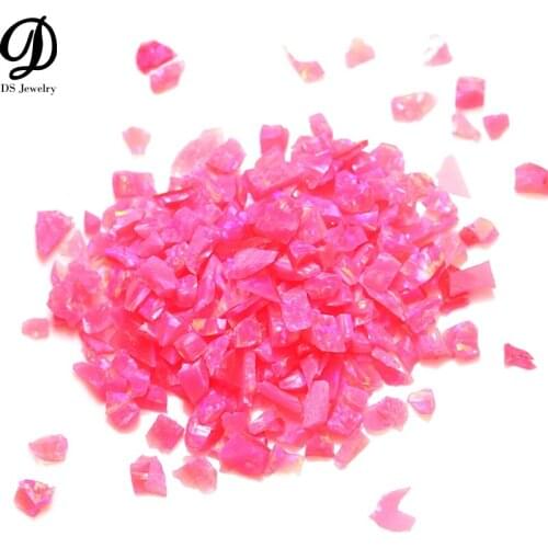Wholesale Price (5 Grams/Lot) OP55 Pink Opal Crushed For DIY Ring