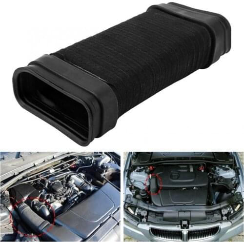 Polypropylene Engine Air Intake Hose Pipe Fit for 3 Series E90 318d 7795284 Polypropylene + Non-woven Fabric Black