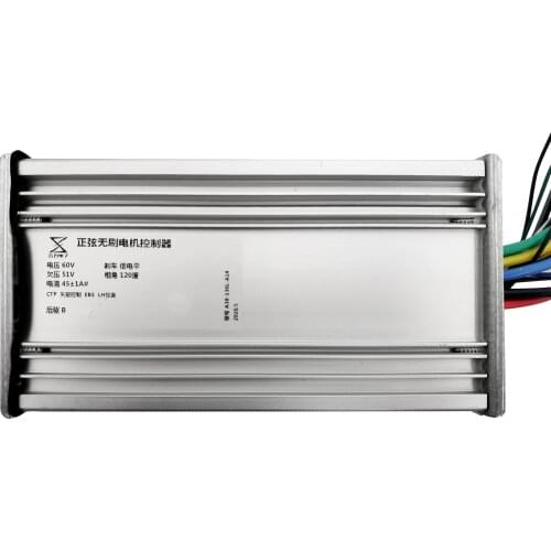 ZonDoo 60V 45A Scooter Drive Brushless Motor Regulator Speed Controller 12 Tubes For Electric Bicycle E-bike Scooter