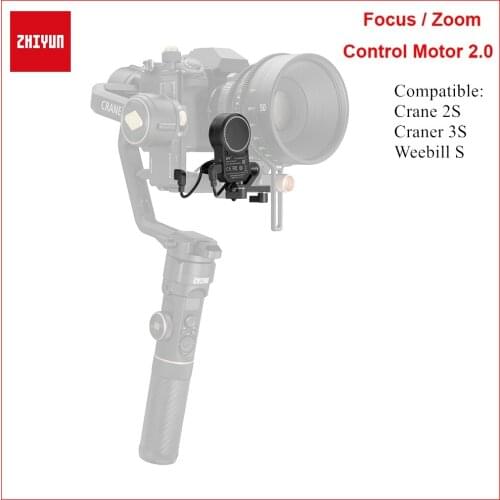 ZHIYUN Official Crane 2S CMF-06 Servo Follow Focus and Zoom Combo Kits Accessory for 3S PRO Weebill S Gimbal Handheld Stabilizer