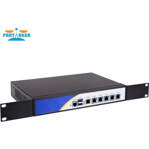 Partaker R3 Firewall Router Network Server Intel Core i5 2520M with 6x GbE Intel NIC pfSense OPNsense Linux Appliance