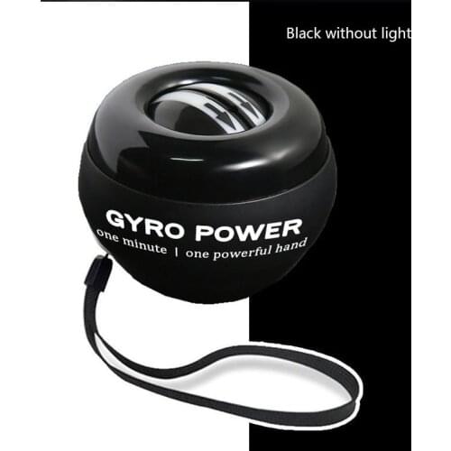 LED Gyroscopic Powerball Autostart Range Gyro Power Wrist Ball With Counter Arm Hand Muscle Force Trainer Fitness Equipment XS