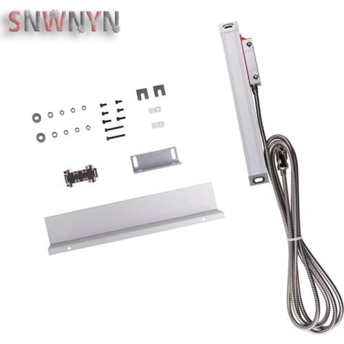 High Accuracy 100-500mm Linear Scale 5um Linear Encoder Optiacl Linear Ruler 100 150 200 250 300 350 400 450 500mm