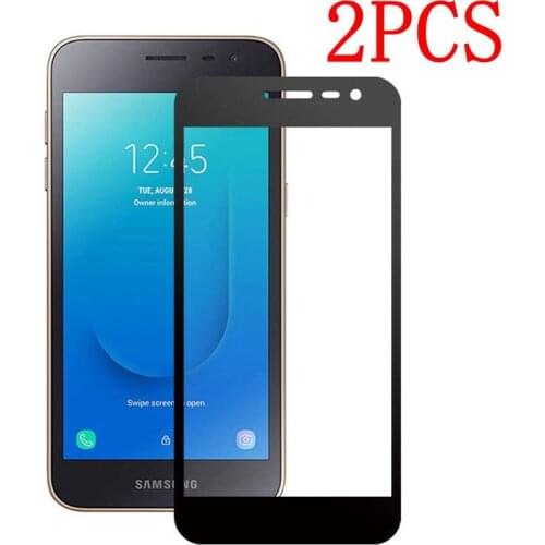 2PCS Full Cover Full Glue Tempered Glass For Samsung Galaxy J2 Core Screen Protector protective film For Samsung J2 Core glass
