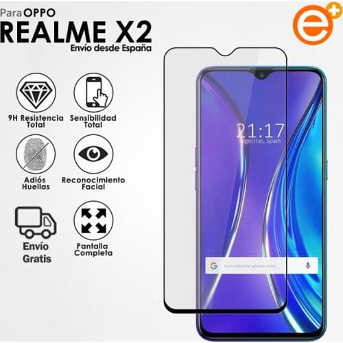 Full Tempered Glass Screen Protector for OPPO Realme X2 Smartphone Safety Glass Protection