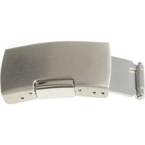 Stainless Steel 12,14,16mm,18mm,20 22 24mm Push Button Fold Clasp Buckle Deployment Buckle Clasp for women Men Watch Strap Band