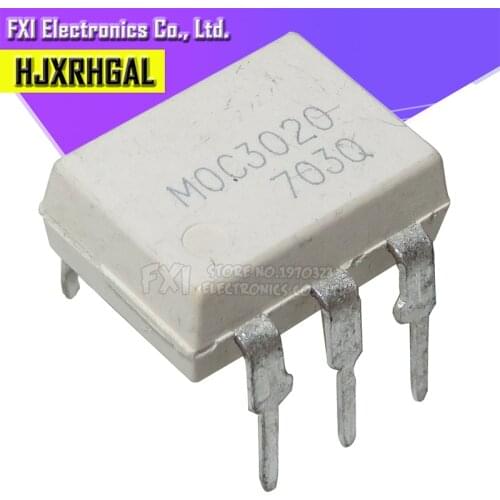 10PCS MOC3020 DIP6 DIP photocoupler new original