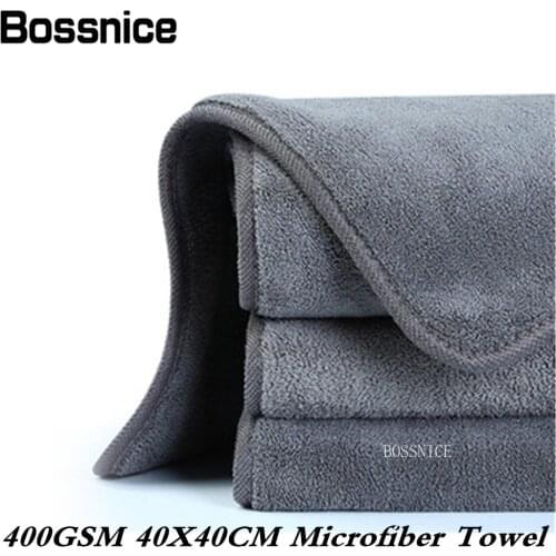 Bossnice 3PCS Car Wash Microfiber Towel Hair Fast Dryer Towel Car Cleaning Drying Cloth Car Care Cloth Car Wash Absorbent Towel