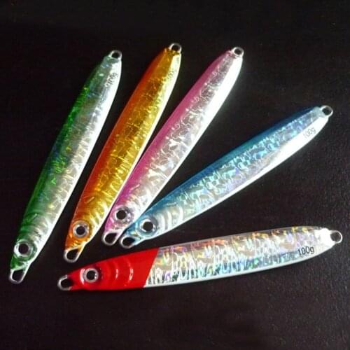 5PCS Deep sea Jigbait Jigging Fishing Metal Jig Spoon Lure spoon Hook Spinner baits 100g 150g 180g 200g 250g Free shipping