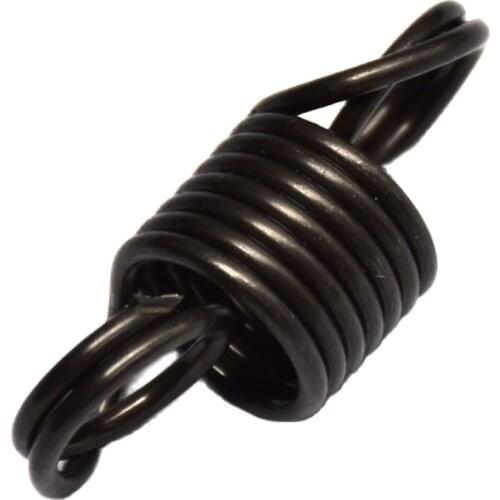 5pcs cart extension spring black tension springs steel board drag spring