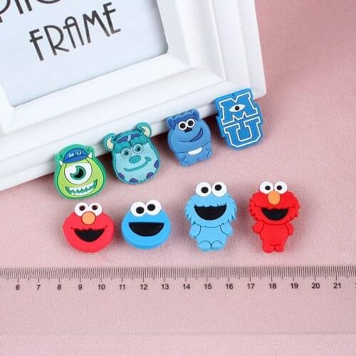 Adapt To Mini Cartoon Hole Shoes Diy Accessories Decorative Shoes Flower Shoe Buckle