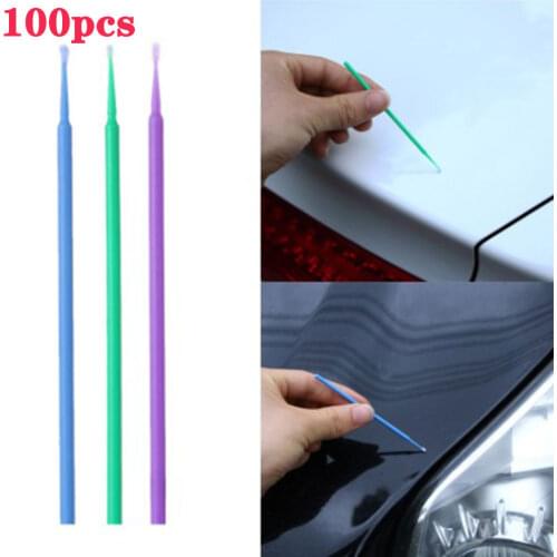 100 paintbrush color pencil disposable q-tip car repair tools car accessories Suitable for all car models