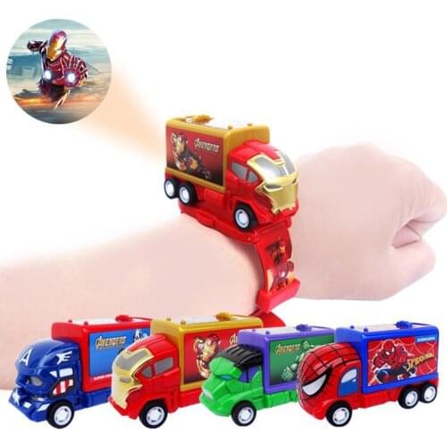 Disney Marvel Avengers 3 Infinity War Action Figures Kids Watch Toys Hulk Spiderman Thanos Iron Man Girl Boys Christmas Gift