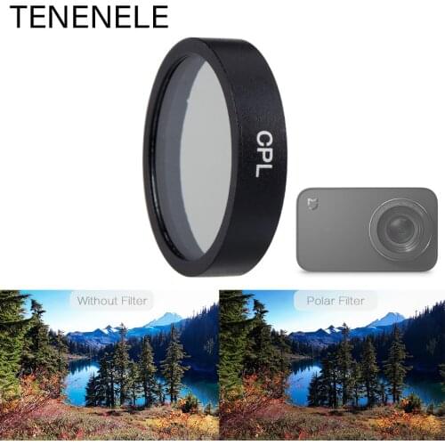 Mijia Mini 4K Sport Camera Filter CPL Polarizing Multi-Layer Glass Film Lens Filters For Xiaomi Mijia 4K Action Camera Accessory