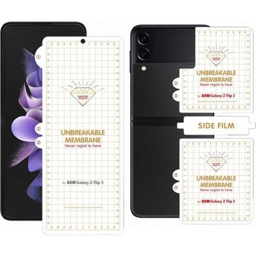 HD & Matte Soft Hydrogel Film For Samsung Galaxy Z Flip 3 Flexible Front Back UNBreakable Membrane Full Cover Screen Protector