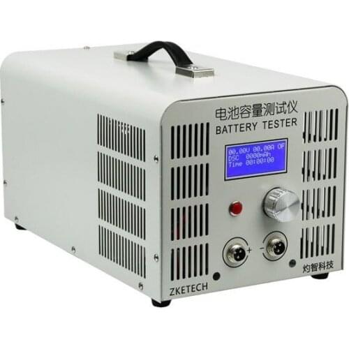 MaxgeeK Lead-acid Lithium Battery Capacity Tester Tools Electric Bicycle Battery 12-72V 0.50-10A Discharge Tester